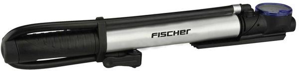FISCHER FAHRRAD 85584 Minipumpe Aluminium, Schwarz