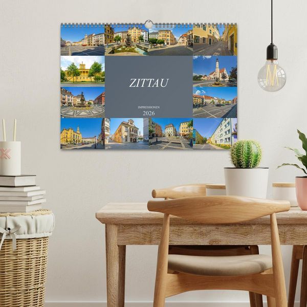 Produktbild: Zittau Impressionen (Wandkalender 2026 DIN A3 quer), CALVENDO Monatskalender