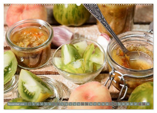 Produktbild: Historische Tomaten - Alte Sch&auml;tze neu entdeckt (hochwertiger Premium Wandkalender 2026 DIN A2 quer), Kunstdruck in Hochglanz