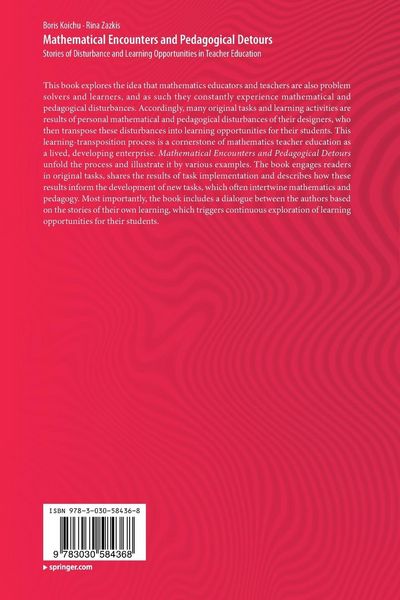 Produktbild: Mathematical Encounters and Pedagogical Detours