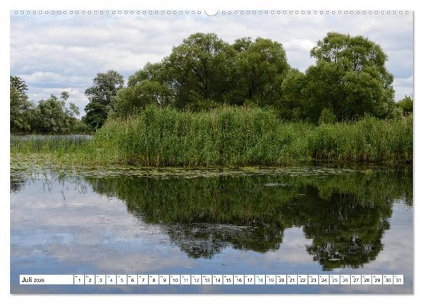 Produktbild: Ein Sommer im Havelland - Spaziergang entlang am Havelradweg (hochwertiger Premium Wandkalender 2026 DIN A2 quer), Kunstdruck in Hochglanz