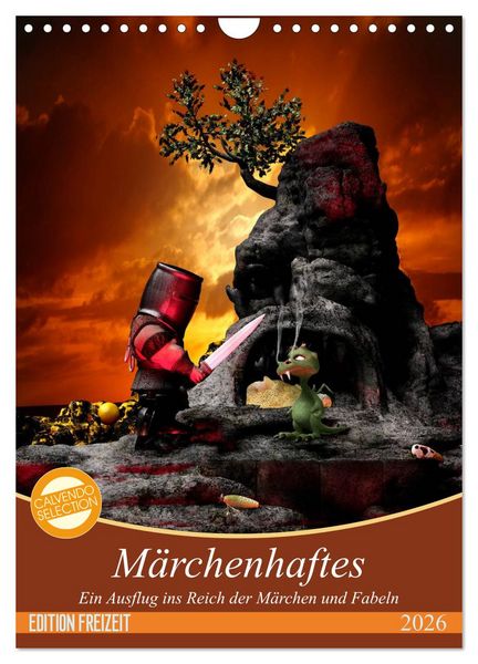 Produktbild: M&auml;rchenhaftes (Wandkalender 2026 DIN A4 hoch), CALVENDO Monatskalender