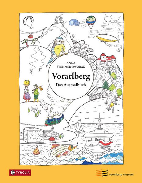 Produktbild: Vorarlberg. Das Ausmalbuch