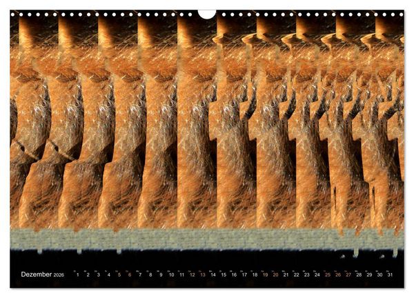 Produktbild: Magische Bilder - 3D Stereogramme (Wandkalender 2026 DIN A3 quer), CALVENDO Monatskalender