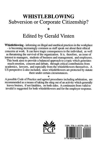 Produktbild: Whistleblowing