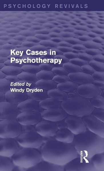 Produktbild: Key Cases in Psychotherapy (Psychology Revivals)