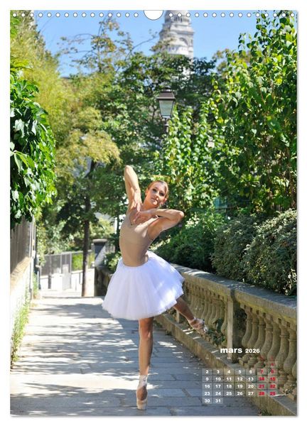 Produktbild: Des danseurs dans la ville 4 L'Oeil et le Mouvement (Calendrier mural 2026 DIN A3 horizontal), CALVENDO calendrier mensuel