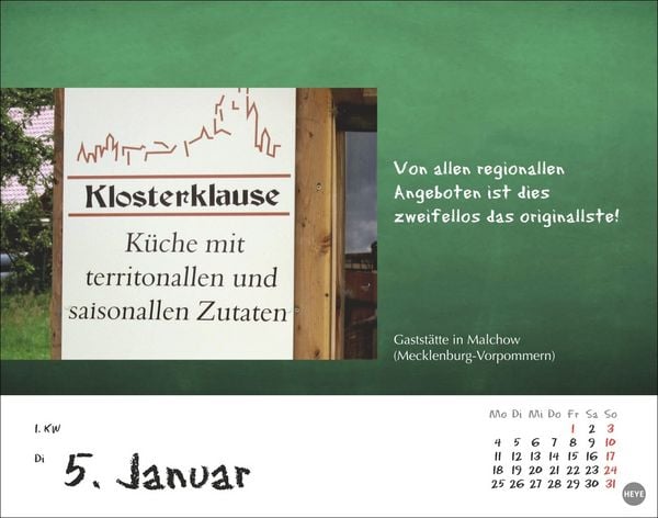 Produktbild: Bastian Sick Tagesabrei&szlig;kalender 2027