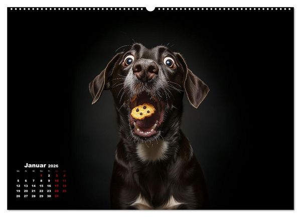 Produktbild: Leckerchen! (hochwertiger Premium Wandkalender 2026 DIN A2 quer), Kunstdruck in Hochglanz