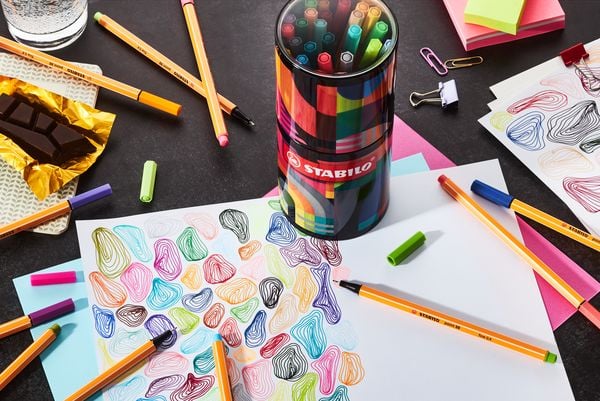 Produktbild: STABILO Point 88 45 ARTY Met.Dose rund