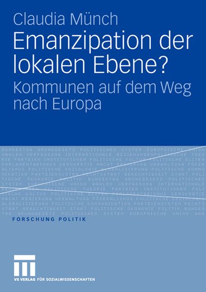 Produktbild: Emanzipation der lokalen Ebene?