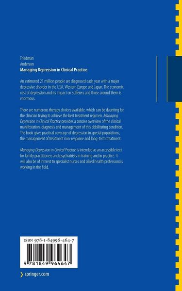 Produktbild: Managing Depression in Clinical Practice