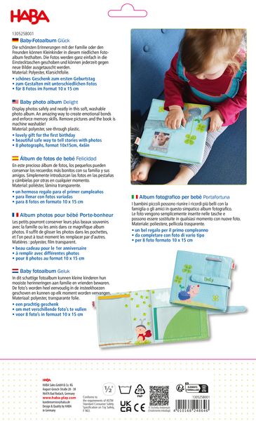 Produktbild: Baby-Fotoalbum Gl&uuml;ck