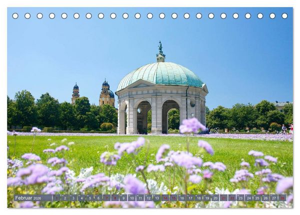 Produktbild: Weltst&auml;dtchen M&uuml;nchen (Tischkalender 2026 DIN A5 quer), CALVENDO Monatskalender