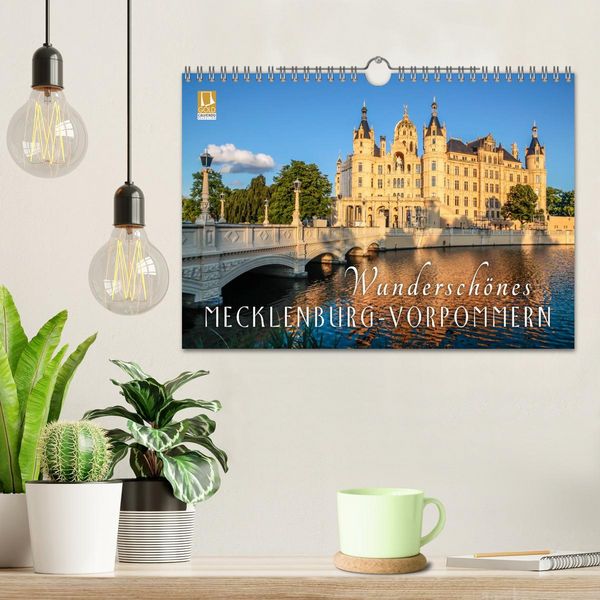 Produktbild: Wundersch&ouml;nes Mecklenburg-Vorpommern (Wandkalender 2026 DIN A4 quer), CALVENDO Monatskalender