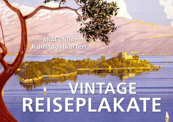 Produktbild: Postkarten-Set Vintage-Reiseplakate