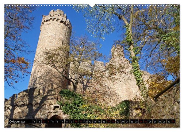 Produktbild: Sehenswertes Bensheim an der Bergstra&szlig;e (Wandkalender 2026 DIN A2 quer), CALVENDO Monatskalender