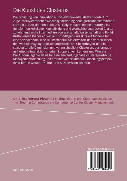 Produktbild: Die Kunst des Clusterns