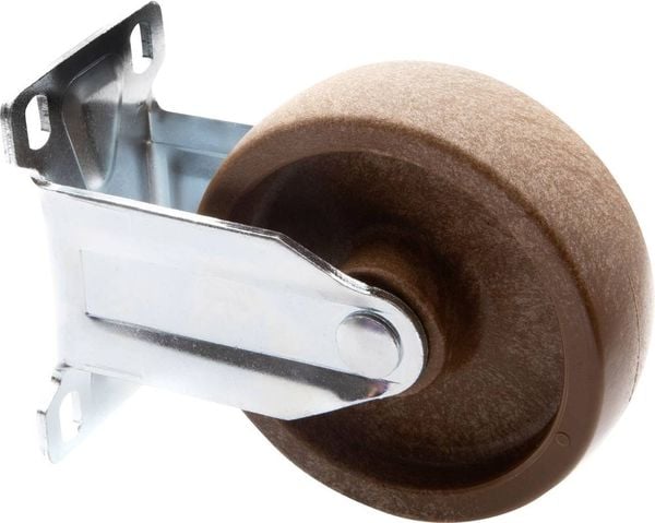 TOOLCRAFT TO-5137950 Bockrolle mit Anschraubplatte 100 mm Polyamid und Glasfasern Tragfähigkeit (max.): 125 kg
