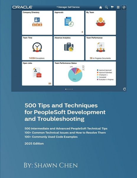 Produktbild: 500 Tips and Techniques for Peoplesoft Development and Troubleshooting