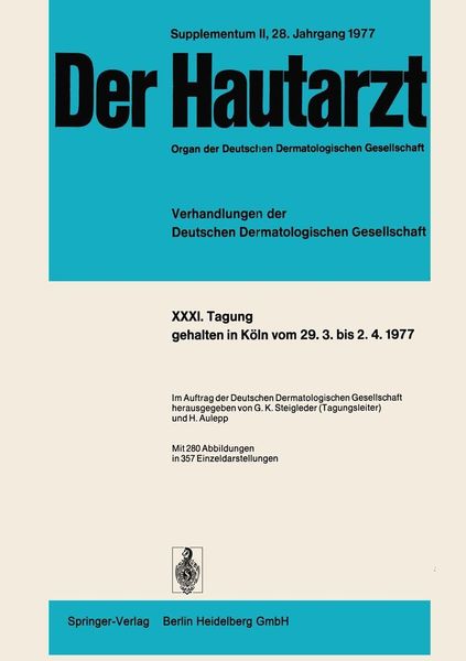 Produktbild: Tagung, gehalten in K&ouml;ln vom 29.3. bis 2.4.1977
