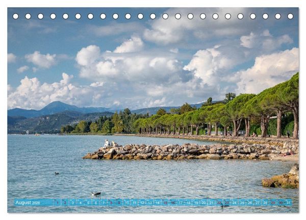 Produktbild: Lazise und der Gardasee (Tischkalender 2026 DIN A5 quer), CALVENDO Monatskalender