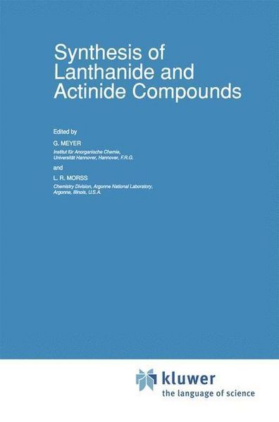 Produktbild: Synthesis of Lanthanide and Actinide Compounds
