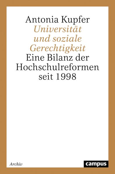 Produktbild: Universit&auml;t und soziale Gerechtigkeit