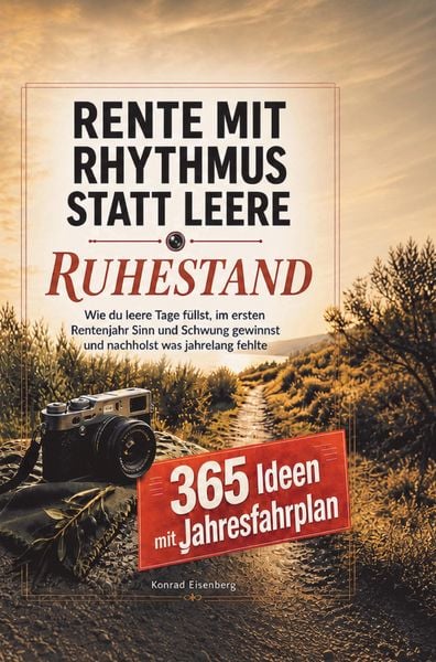 Produktbild: Rente mit Rhythmus statt Leere: Ruhestand: 365 Ideen mit Jahresfahrplan