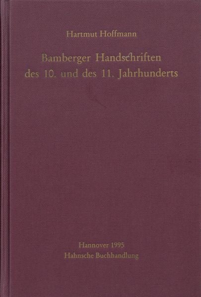 Produktbild: Bamberger Handschriften des 10. und des 11. Jahrhunderts