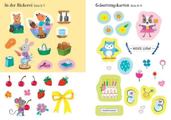 Produktbild: Mein Immer-wieder-Stickerbuch: Oma Dachs feiert Geburtstag