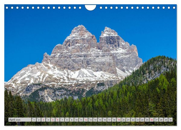 Produktbild: Meine Dolomiten Berge (Wandkalender 2026 DIN A4 quer), CALVENDO Monatskalender