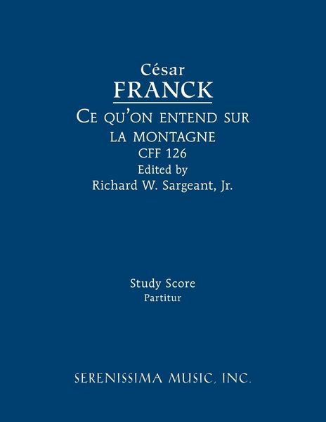 Produktbild: Ce qu'on entend sur la montagne, CFF 126