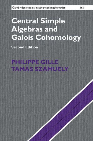 Produktbild: Central Simple Algebras and Galois Cohomology