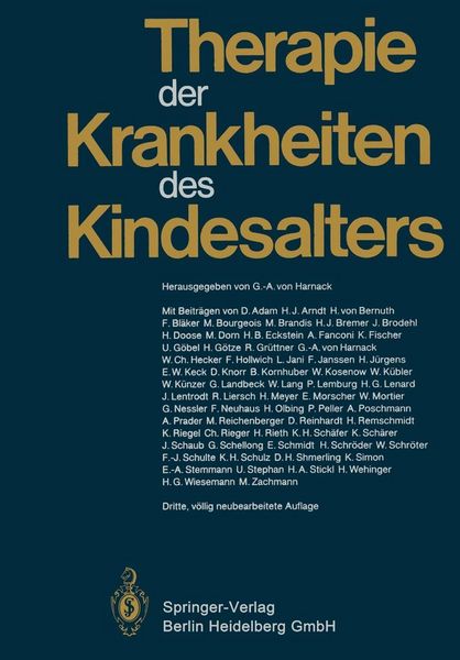 Produktbild: Therapie der Krankheiten des Kindesalters