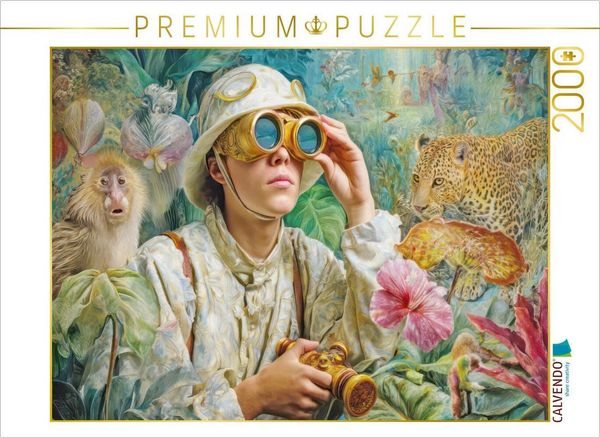 CALVENDO Puzzle Dschungelentdecker | 2000 Teile Lege-Größe 90x67cm Foto-Puzzle für glückliche Stunden