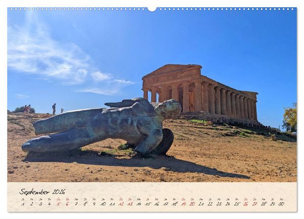 Produktbild: Siziliens Zauber &ndash; Von Palermo bis Taormina (Wandkalender 2026 DIN A2 quer), CALVENDO Monatskalender