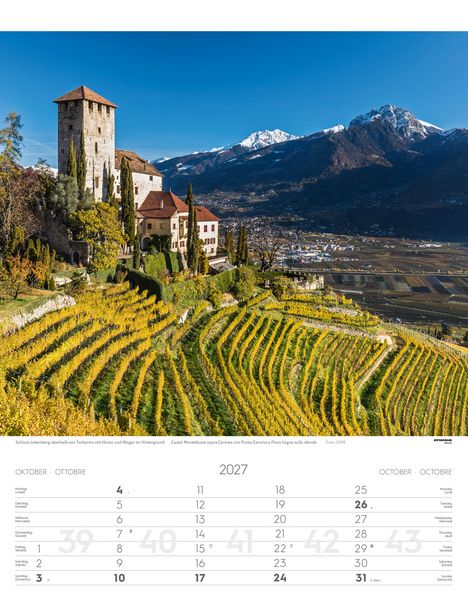 Produktbild: S&uuml;dtirol Kalender 2027