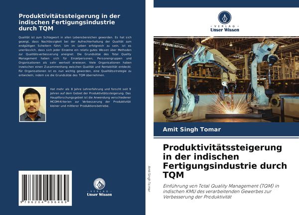 Produktbild: Produktivit&auml;tssteigerung in der indischen Fertigungsindustrie durch TQM