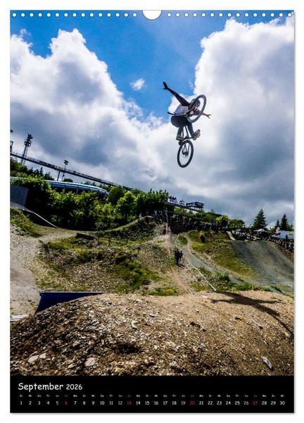 Produktbild: Slopestyle Extrembiking (Wandkalender 2026 DIN A3 hoch), CALVENDO Monatskalender