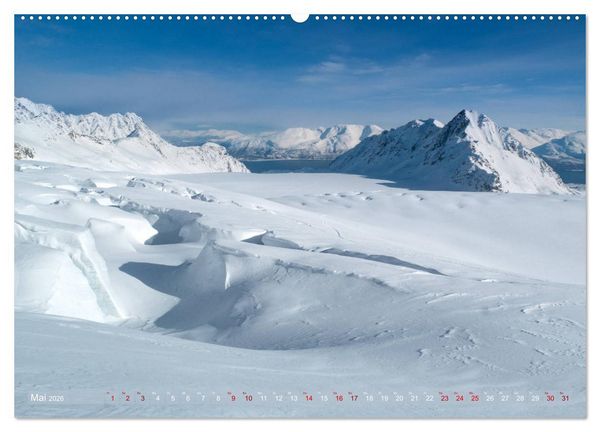 Produktbild: Lyngener Alpen Nord-Norwegen (Wandkalender 2026 DIN A2 quer), CALVENDO Monatskalender