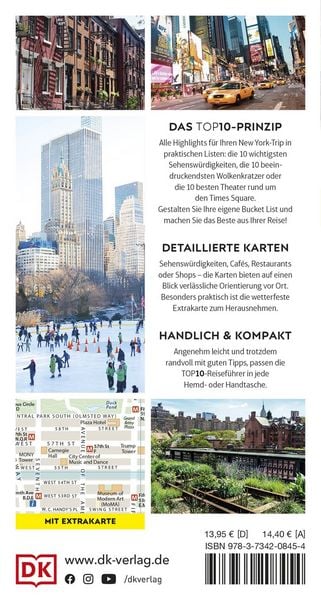 Produktbild: TOP10 Reisef&uuml;hrer New York