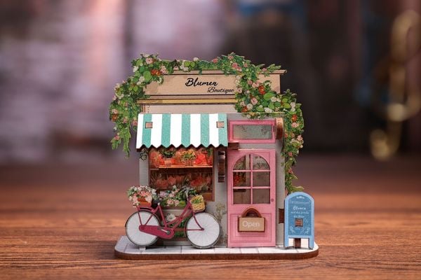 Produktbild: Mini Book Nook DIY B&uuml;cherecke Blumenladen