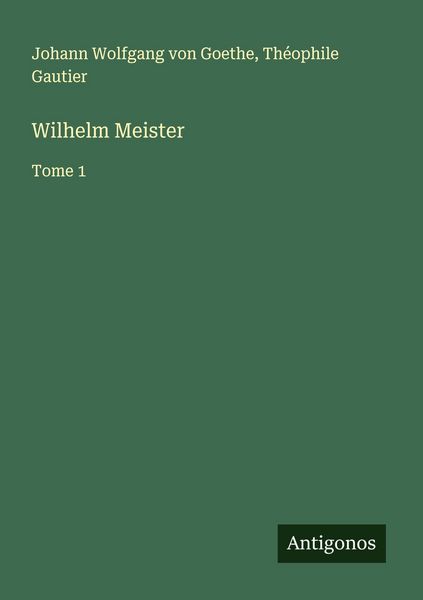 Produktbild: Wilhelm Meister