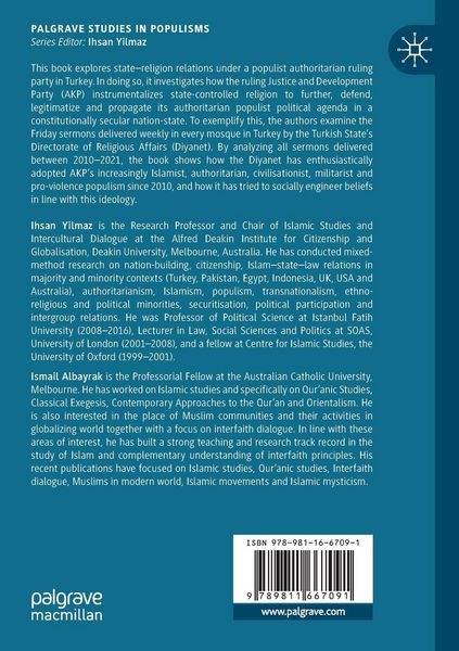 Produktbild: Populist and Pro-Violence State Religion