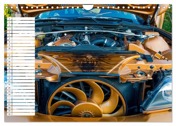 Produktbild: Tuning Power (Wandkalender 2026 DIN A4 quer), CALVENDO Monatskalender