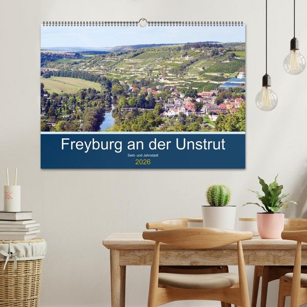 Produktbild: Freyburg an der Unstrut (Wandkalender 2026 DIN A2 quer), CALVENDO Monatskalender