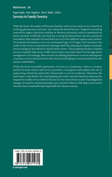Produktbild: Services in Family Forestry