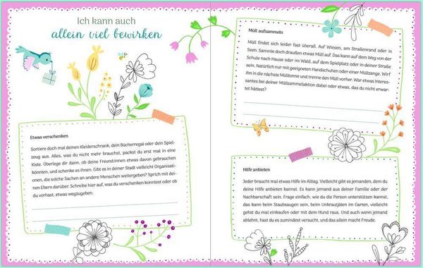 Produktbild: Kreativbuch &ndash; Mein Leben ist bunt und sch&ouml;n