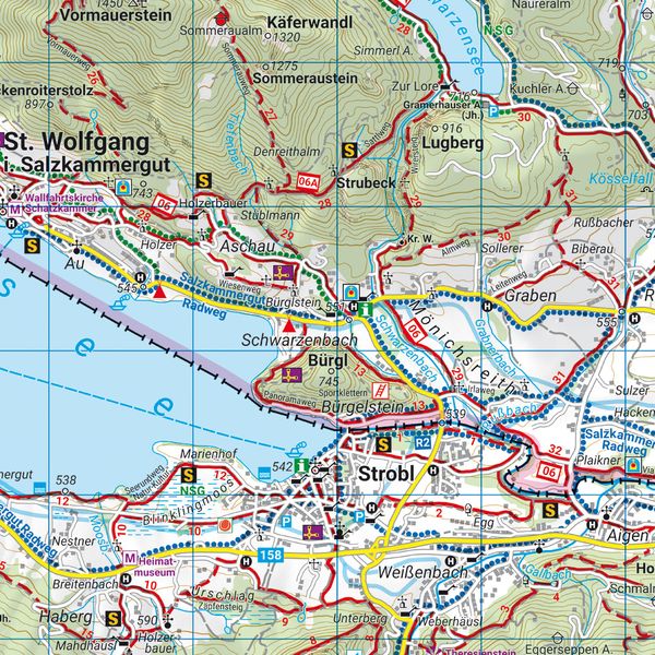 Produktbild: freytag & berndt Wanderkarte WKXL 3020 Bad Ischl, Wolfgangsee - Hintersee - Altausseer See 1:30.000